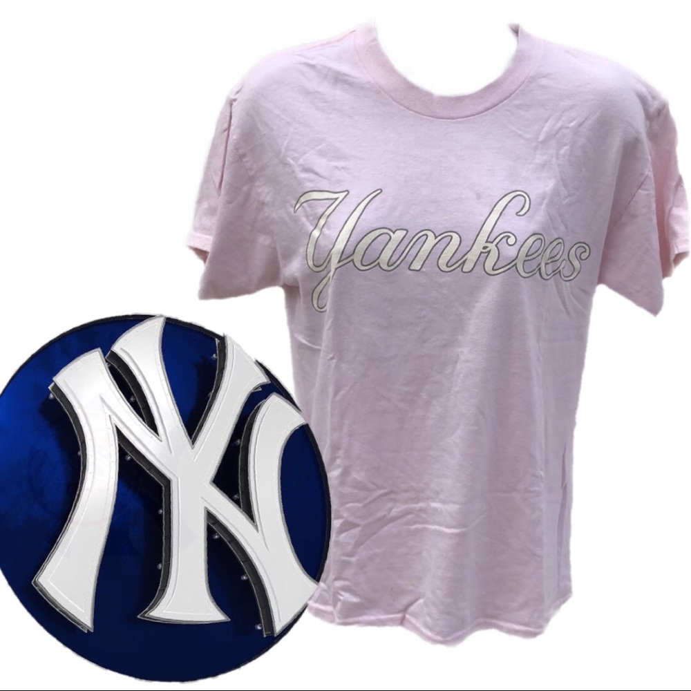 🛑CLEARANCE‼️ 2007 Majestic Alex Rodriguez MLB New York Yankees pink tshirt